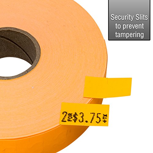 Fluorescent Orange Pricing Labels For Monarch 1131 Price Gun – 8 Rolls, 20,000 Price Marking Labels #TOP5
