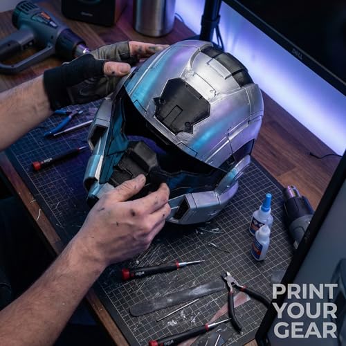 Image of Metallic PETG Filament 1.75mm, 3D Printer Filament with Stunning Metal Luster, + /- 0.02mm Precision, 1kg Spool (2.2lbs) for FDM Printers, High Strength & Odorless, Silver