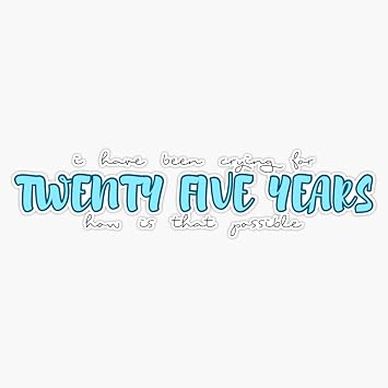 Alex Quote from jatp Vinyl Bumper Sticker Size 5"