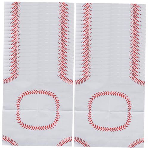 Hohopeti 野球テーマナプキン 40枚 野球紙ナプキン 野球パーティーデコレーション スポーツ用品 記念日 男の子 女の子 パーティー