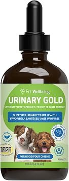 Pet Wellbeing Urinary Gold for Dogs - Urinary Tract & Bladder, 4 oz