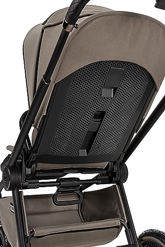 MOON 2 in 1 Kombi-Kinderwagen RESEA+, Mud, Edition+, mit Wanne und Sportwagen Sitz, bis 22kg, Kollektion 2024 – Bild 6