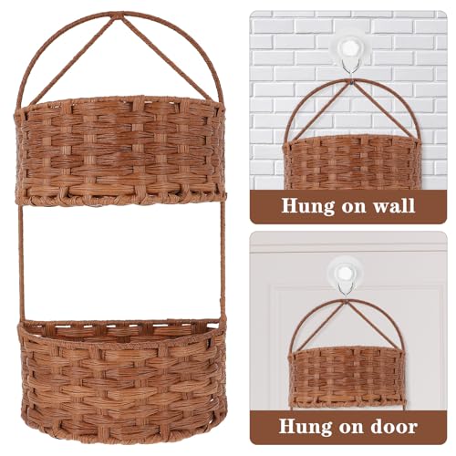 Panier de rangement suspendu pour organiser les articles domestiques