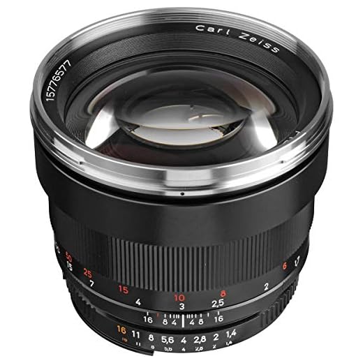 ZEISS Classic Planar ZF.2 T* 1.4/85 Telephoto Camera Lens for Nikon F-Mount SLR/DSLR Cameras