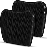 Lewtemi 2 Pcs Kayak Seat Cushion Comfortable Kayak Seat Pad Anti Slip Waterproof Boat Cushion for Inflatable Canoe Boat Kayaking Drifting Rafting Fishing Accessory Water Sports Outdoor, 15 x 12''