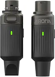 Sistema de microfone sem fio, adaptador Mic, receptor transmissor dinâmico, 7 canais, plugue XLR, UHF ARC2