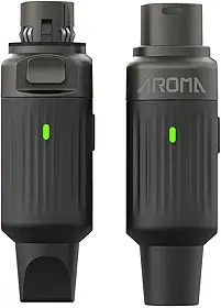 Sistema de microfone sem fio, adaptador Mic, receptor transmissor dinâmico, 7 canais, plugue XLR, UHF ARC2