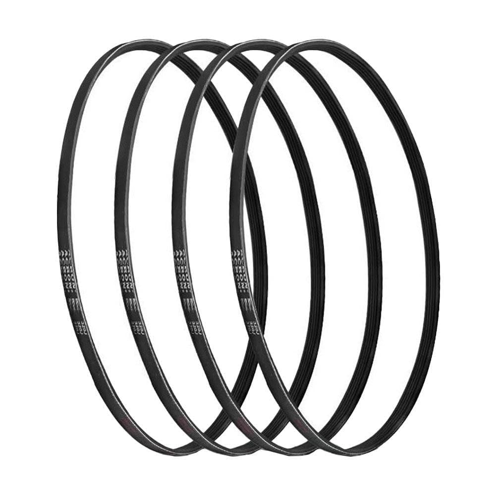 Whychstore Lot de 4 courroies d'entraînement pour scie Stihl TS420 TS500i Cutquik, construction polymère durable, remplace 9490-000-7900