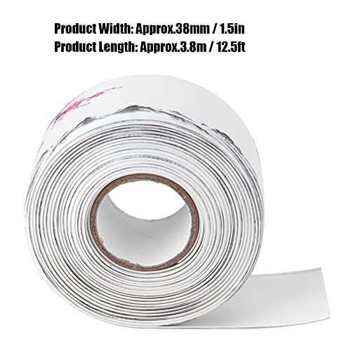 Miniatura 7 de Garosa Cinta selladora autoadhesiva para baño, cocina, pared, estufa, inodoro, bañera, adhesivo de sellado acrílico para murales y costuras