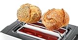 Bosch TAT6A111 Kompakt-Toaster ComfortLine, automatische Brotzentrierung, Auftaufunktion, 1090 W, weiß/dunkelgrau - 2