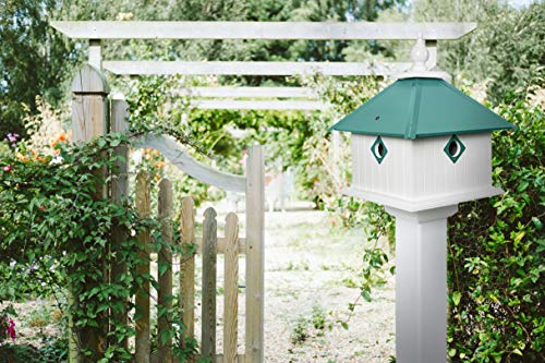 Paradise Birdhouses - Carriage Bird House (Verde) #TOP2
