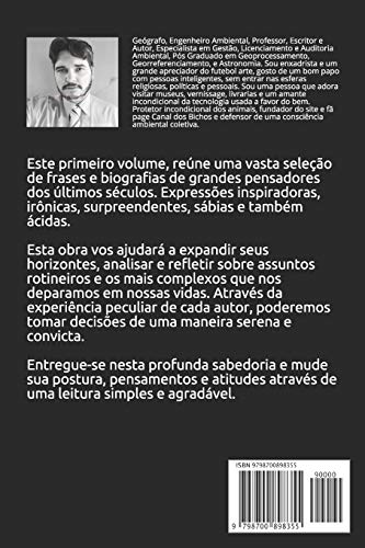 Inspire-Se: Frases e Biografias dos grandes pensadores da História: 1