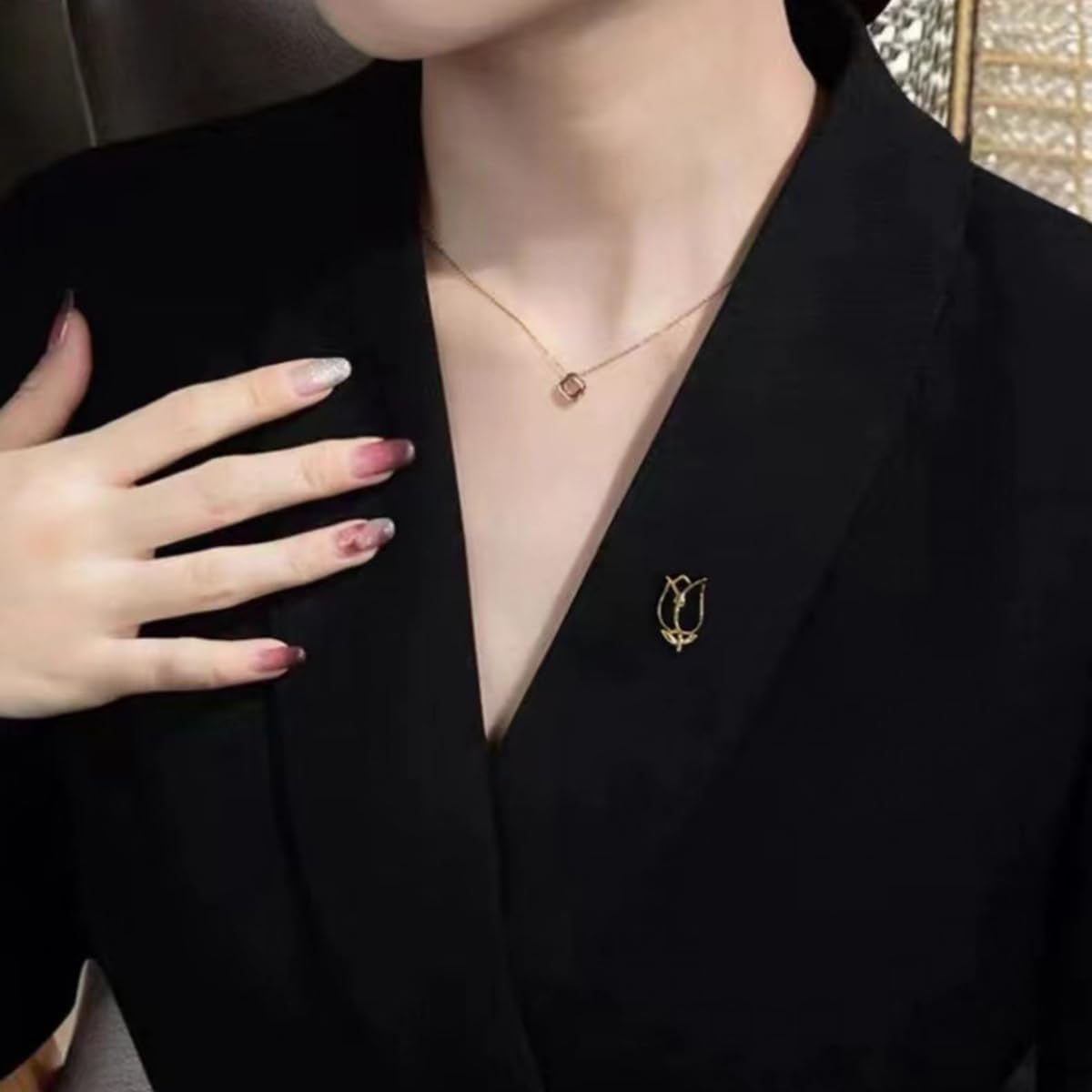 Daisy Small Flower Brooches Pin12 PCS Flower lapel pin for women Gold Silver Bow/Heart/Leaf/Butterfly Brooches Pins Dress Skirt Scarf Hat Pins Clothing Decoration Accessories - Image 3