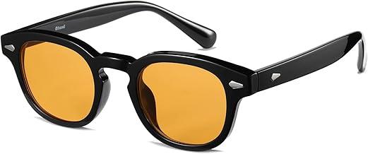 Gafas de Sol Retro de Estilo Redondo Unisex Vintage para Hombres y Mujeres de Moda Circular