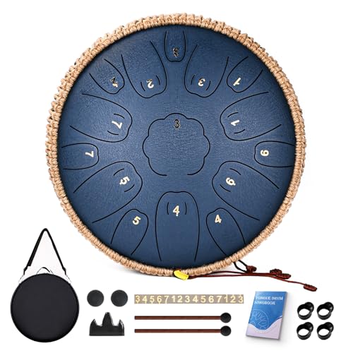 Tambour à langue en acier 15 notes pour une harmonie parfaite