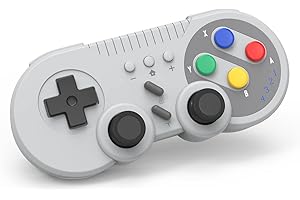 Switch Controller for Nintendo Switch - Classic Retro Wireless SNES Style Gamepad with Turbo/Vibration/Motion Control