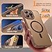 BENTOBEN Magnetic for iPhone 16 Pro Case, iPhone16Pro Phone Case [Full Camera Protection] [Compatible with Magsafe], Translucent Matte Shockproof Protective Cover for iPhone 16Pro 6.3inch, Bronze