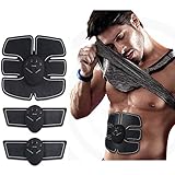 【Fácil de usar y vestirse】 Es súper liviano, ultra delgado, ponible y cómodo de llevar. Usted necesita solamente hacer es caber los cojines al músculo del cuerpo y pulsar el botón para comenzar. Puede entrenando mientras lee, mira una película o hace tareas domésticas, o incluso durante viajes de negocios o de placer.