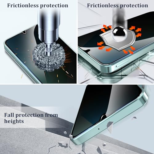 Asstar [2 Pack] Privacy Screen Protector for Samsung Galaxy A16 5G 6.7" by Asstar - Used condition - Image 3