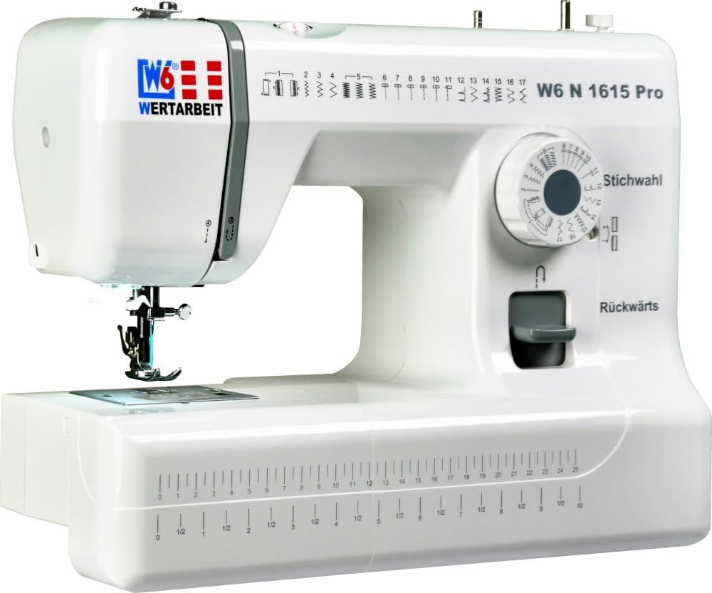 W6 N 1615 Oder W6 N 1235 61 W6 WERTARBEIT N 1235/61 Nähmaschine (Freiarm Super Nutzstich