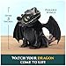 DreamWorks Dragons, How to Train Your Dragon, Roaring Minis Toothless, Interactive Toy with 25 Sounds, Kids Toys for Boys & Girls Ages 4 & up
