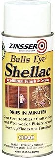 Bulls Eye Clear Shellac Spray 12 Ounce