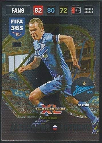 Panini FIFA 365 Adrenalyn XL 2017 Aleksandr Anyukov AXL Veteran Trading Card