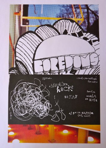 Boredoms - Live in Berlin 2006 - Concert Tour Poster - 10"x14"