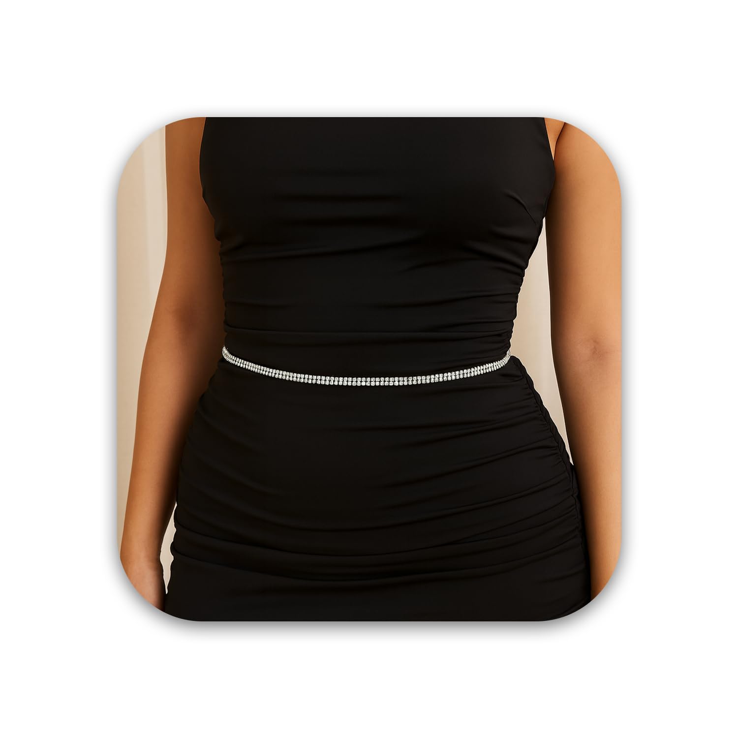 Fashions kamarbandh western hip waist Belly chain ottiyanam aranjanam for lehanga kamarpatta for women