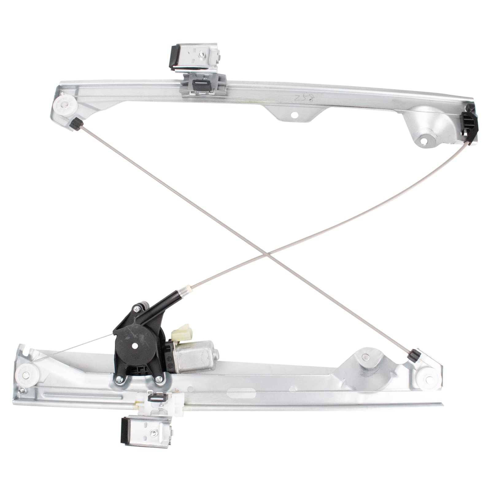 TRQ Power Window Regulator w/Motor Rear Driver Side Left LH
