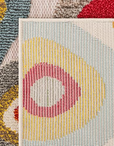 Tapete Rugs.com Outdoor Casablanca 7'10 x 10' Multi Beige miniatura 5