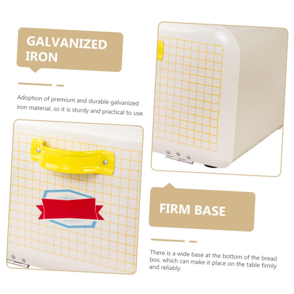 BESTonZON Boîte à Avec Couvercle Organisateur De Cuisine Rétro Pour Et Gâteaux Capacité Pour Maison Et Boulangerie