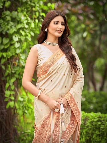 MANOHARI banarasi silk saree – image 6