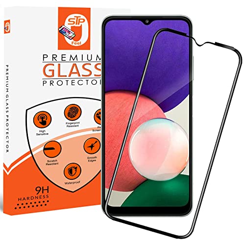 Image of STP FEEL Tempered Glass Compatible for Samsung F13 | Edge to Edge Coverage Screen Protector Guard | Full Screen Protector (6.6 Inch, Pack of 1)