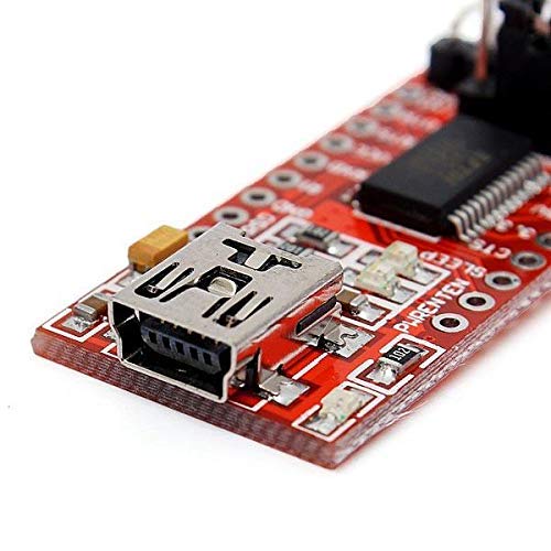 Image of Robocraze FT232RL FTDI USB to TTL Serial Converter Adapter Module for Boards Compatible with Arduino | USB to UART