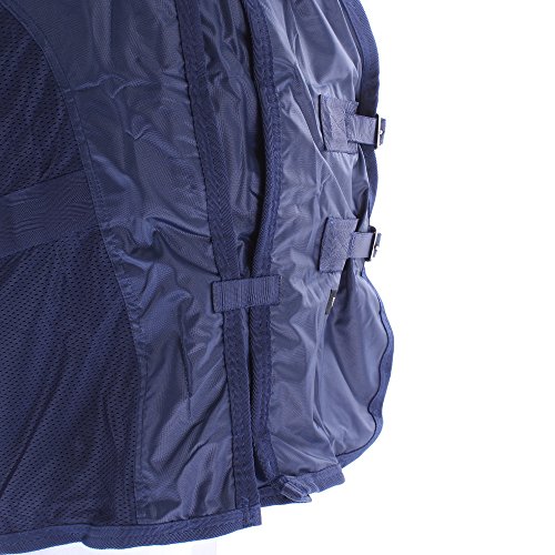 Image of Navy & Burgundy Horse Mesh by Back on Track