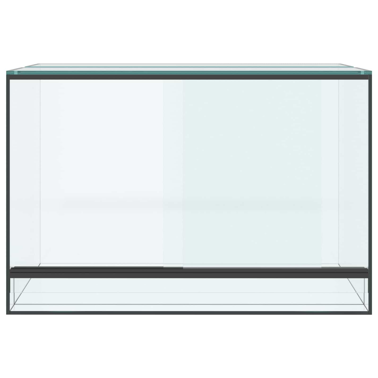Generisch Terrarium mit Speicher Transparent 60 x 40 x 40 cm Glas,Tier- & Haustierbedarf,Haustierbedarf,Reptilien- & Amphibienbedarf,Terrarien-42020391