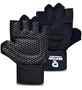 RFG Gears Gants de gym avec dragonne, gants d'haltérophilie en maille respirante et rembourrage antidérapant.