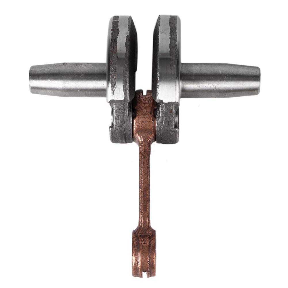 Nikou Albero motore a semicerchio - Sostituzione dell'albero motore a semicerchio da 44 mm/1,7 pollici resistente alla corrosione per Mini Pocket Bike 47cc 49cc