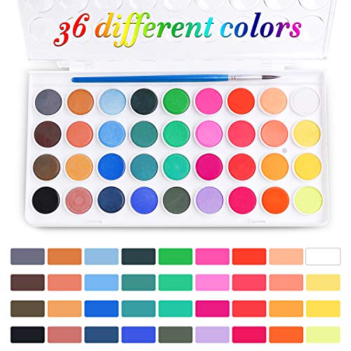 Aroic WATERCOLOR-36COLOR Paint Set thumb #2