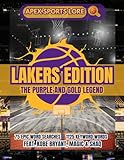 L.A. LAKERS WORD SEARCH BOOK: 75 EPIC PUZZLES & LORE OF KOBE, MAGIC, SHAQ, AND LEBRON – THE PURPLE AND GOLD LEGEND