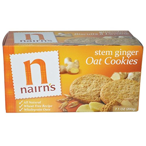 Nairn's Inc, Oat Cookies, Stem Ginger, 7.1 oz (200 g)(pack of 3)