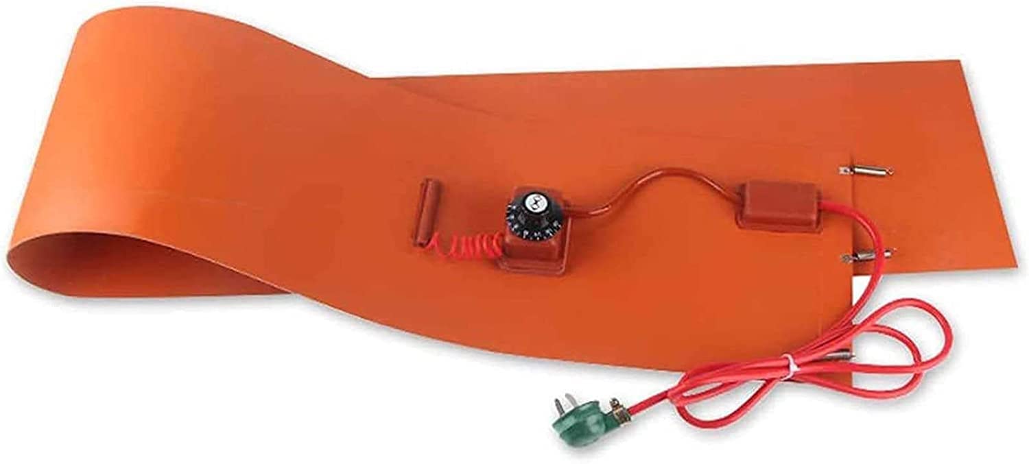 riscaldatore per fusti di olio in metallo Riscaldatore per fusti di olio in metallo, involucro termico per fusti in metallo, cuscinetto riscaldante in silicone resistente con termostato rotante rego
