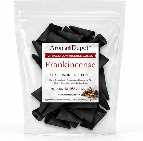 Miniatura 7 de Conos de incienso de carbón de incienso de 2 pulgadas (aprox. 480-500) al por mayor Conos de incienso de carbón de retorno de incienso