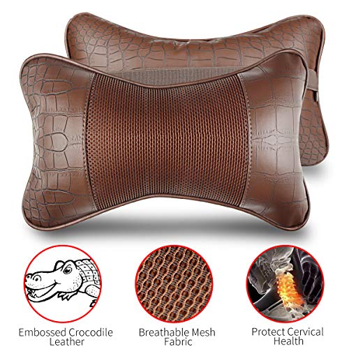 YIHO Car Neck Pillow Head-Rest Support Cushion to Relief Cervical Pain Issues