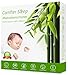 Matratzenschoner 60x120 Baby Wasserdicht 100% Bambus Matratzenschutzbezug für Kinderbetten weiche Atmungsaktiv und Geräuschfrei Antibakteriell mit Optimaler Passform sSpannbettlaken 60x120 Baby