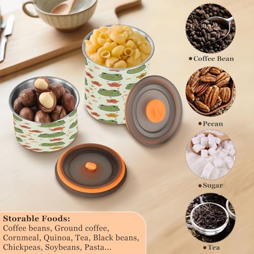 Contenedor Hermético para Café de Acero Inoxidable 500ml miniatura 5