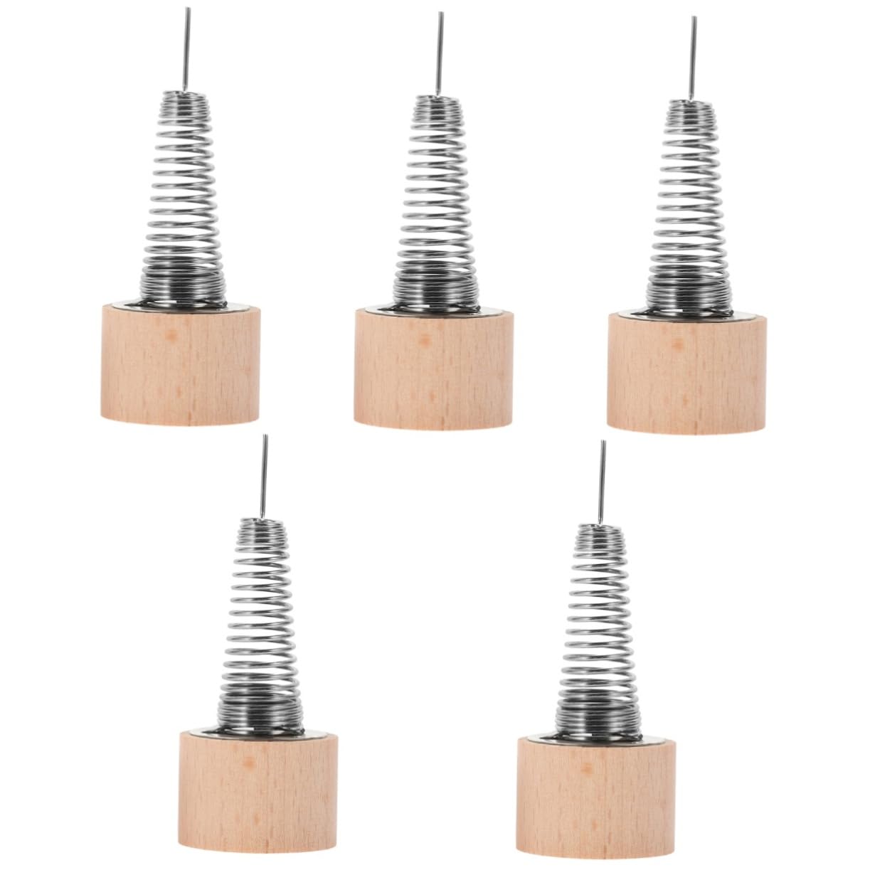 Operitacx Felt Doll Display Riser Stand Wooden Base for Dolls Holder Craft Support