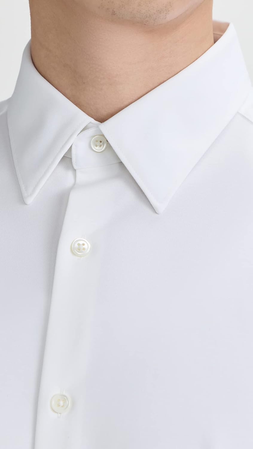 Theory Men's Sylvain Structure Knit Shirt - Image 6