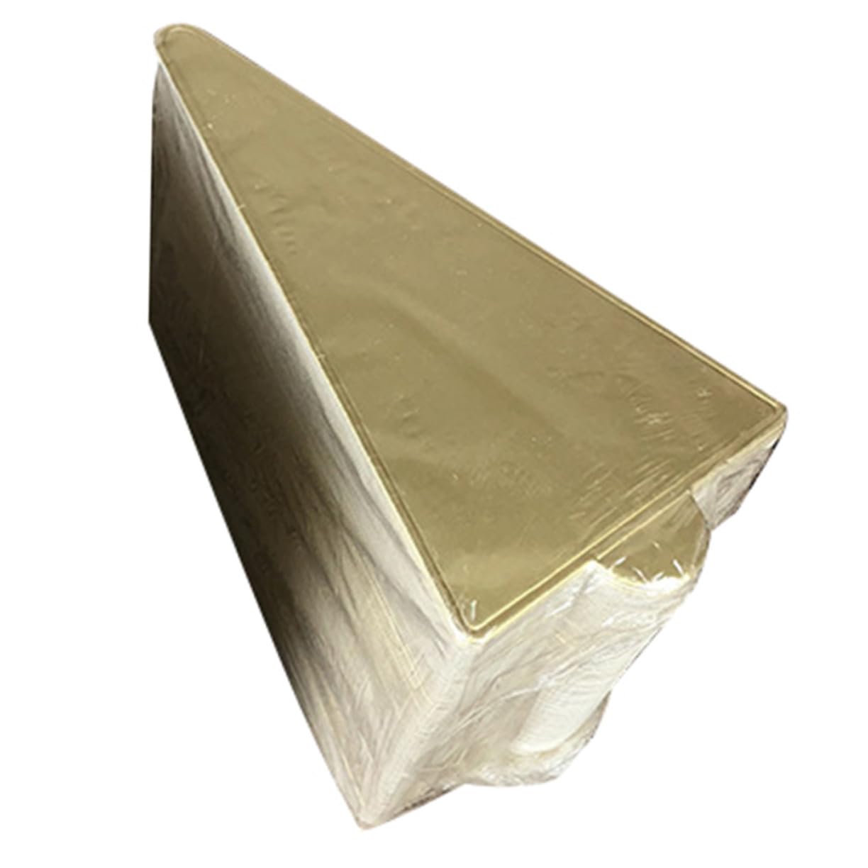 ULTECHNOVO 200 STK. Dreieckige Kuchenbretter aus Karton Goldfarbene Tortenspitze Backunterlage für Dessert Wiederverwendbare Tortenunterlage für Hochzeit Geburtstag und Gebäck Präsentation